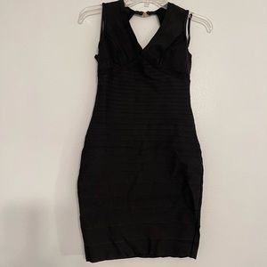 Party Dress Stretchy Size 10 True Black
